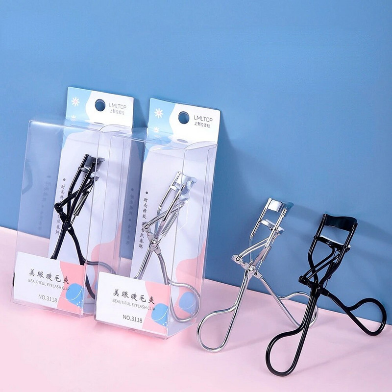 2 krāsu mini detaļas Skropstu locīšanas aplikatora daļa Dabiski cirtaini kosmētiskie klipši Sieviešu skropstu rullīši grims Skaistumkopšanas instrumenti