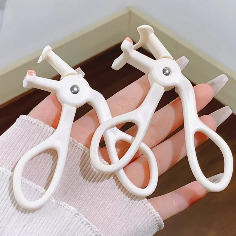 Розова извивачка за мигли Професионална издръжлива извивачка за оформяне на мигли Преносима, не нараняваща мигли Инструменти за грим Извивачка за мигли Beauty