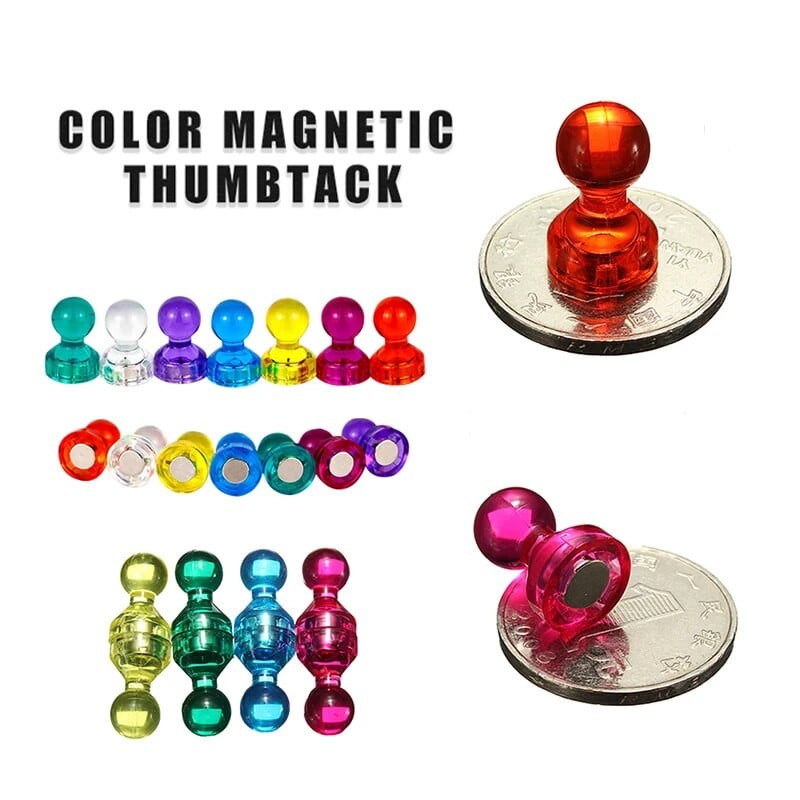 Magnetinis smeigtukas Biuro segtukas Tvirtas neodimio magnetinis kūgio magnetas supermagnetas šaldytuvo lipdukas Magnetinis smeigtukas