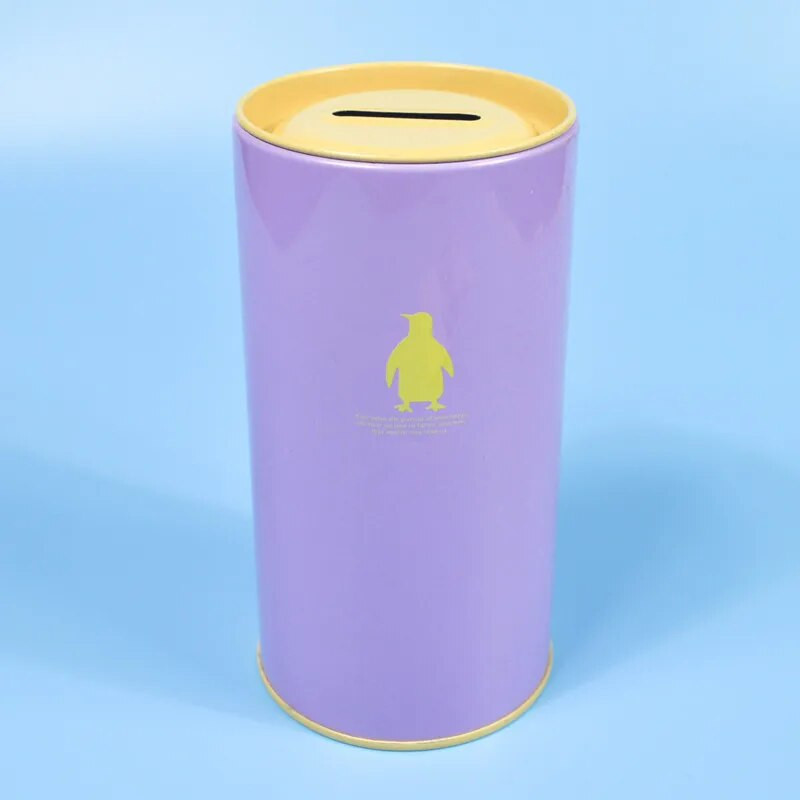 Касичка с цвят на бонбони с животни Метална касичка Сладки разни кутии Консерви за съхранение Кутии за подаръци Кутии за домашен декор Кутия за пари