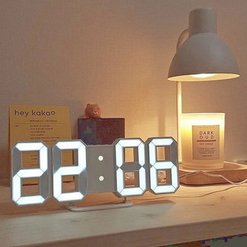 Ρολόγια τοίχου Nordic Digital Ξυπνητήρι Κρεμαστά Ρολόι Snooze Επιτραπέζια ρολόγια Ημερολόγιο Θερμόμετρο Ηλεκτρονικό ρολόι Ψηφιακά ρολόγια