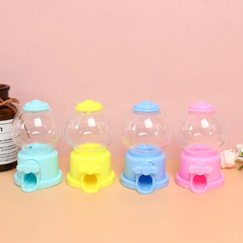 Креативна сладка мини машина за бонбони Дозатор за балончета Банка за монети Детски играчки Детски коледен подарък за рожден ден 10x6cm