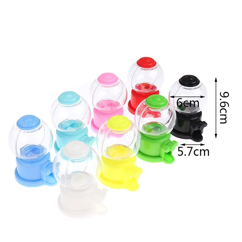 Kūrybingas mielas saldainių mažų saldainių burbulų dozatorius Monetų bankas Vaikams žaislai Kalėdų gimtadienio dovana vaikams 10x6 cm