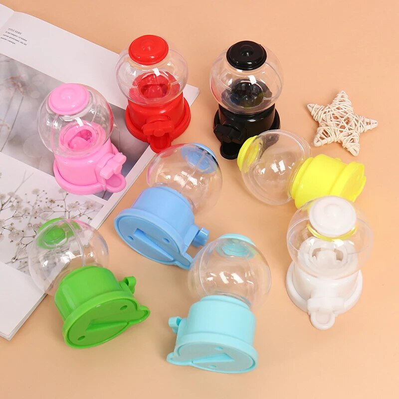 Kūrybingas mielas saldainių mažų saldainių burbulų dozatorius Monetų bankas Vaikams žaislai Kalėdų gimtadienio dovana vaikams 10x6 cm