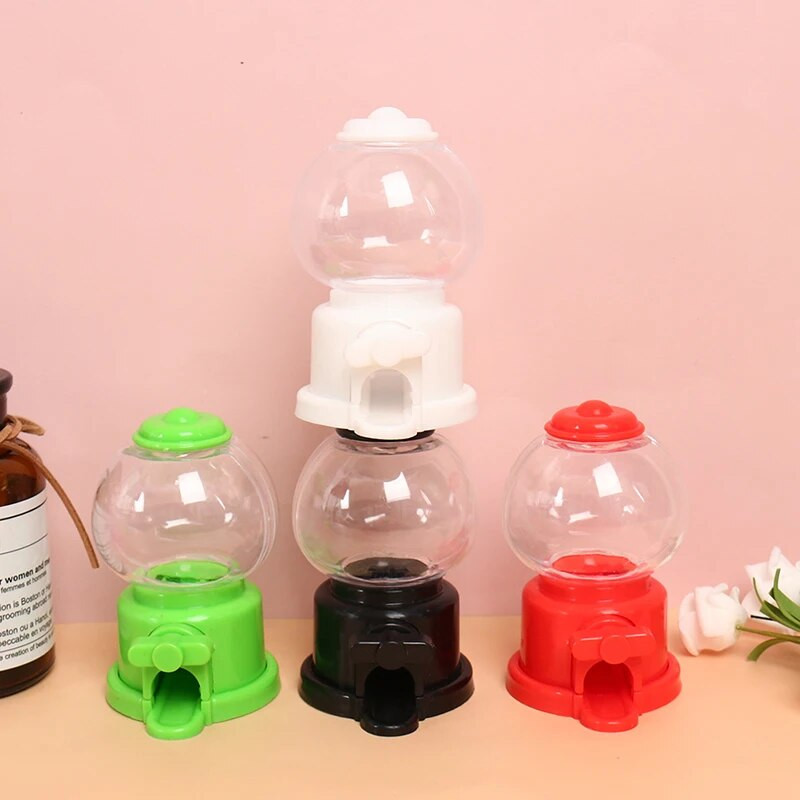 Kūrybingas mielas saldainių mažų saldainių burbulų dozatorius Monetų bankas Vaikams žaislai Kalėdų gimtadienio dovana vaikams 10x6 cm