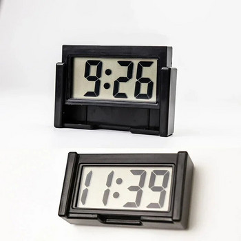 1 ΤΕΜ. Δημιουργικό μίνι ρολόι που μπορεί να μεταφέρει απλούς μαθητές Παιδιά Ήσυχο ρολόι επιτραπέζιου υπολογιστή Ηλεκτρονικό ρολόι αυτοκινήτου Οικιακό
