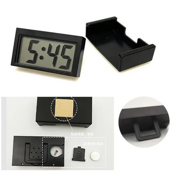 1 PCS Creative Mini Clock Can Carry Simple Students Children Тих настолен часовник Електронен автомобилен часовник Домакински