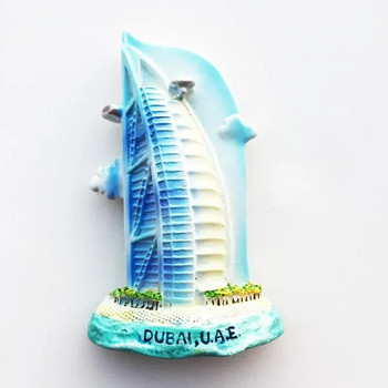 Τουριστικά αναμνηστικά του Ντουμπάι Μαγνήτες Ψυγείου Khalifa Tower Σαουδική Αραβία Ψυγείο Αναμνηστικά αυτοκόλλητα μαγνήτης Διακόσμηση σπιτιού