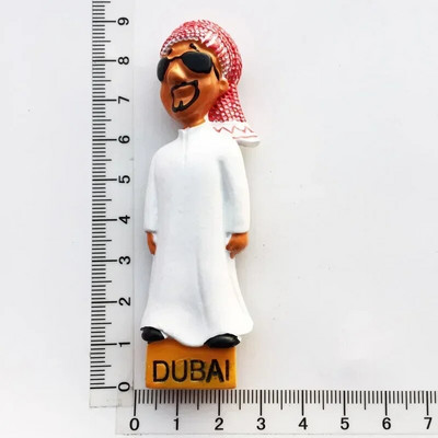 Dubai turisztikai ajándéktárgyak Hűtőmágnesek Khalifa Tower Szaúd-Arábia Hűtőszekrény Emlékmágneses matricák Otthoni dekoráció