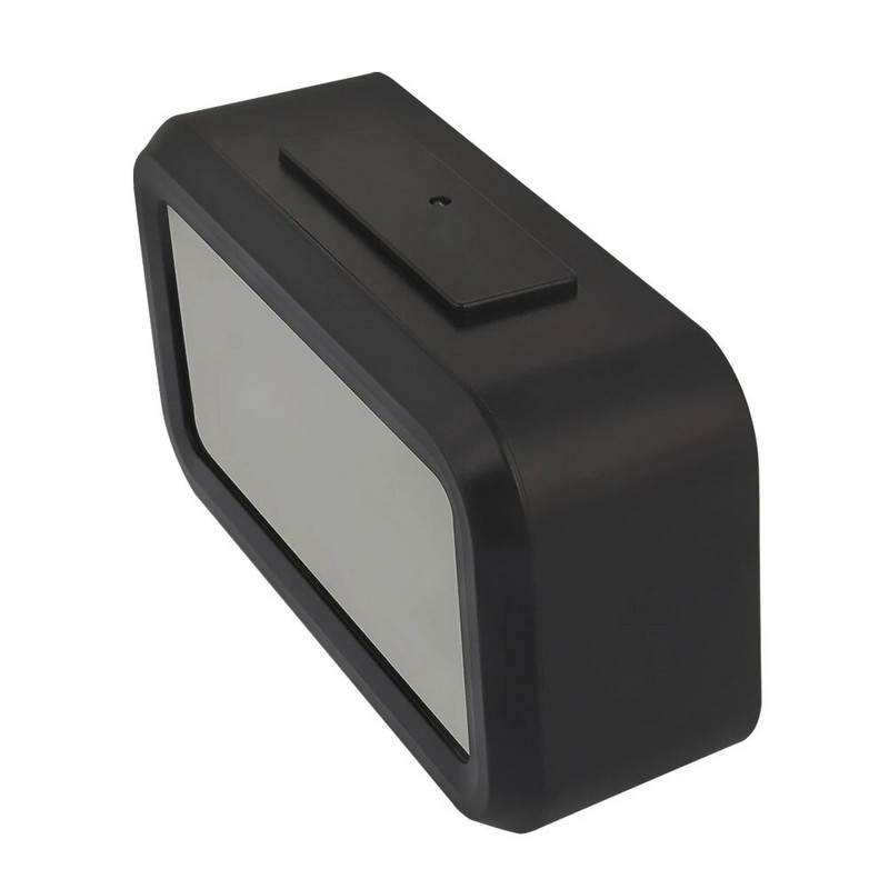 Батерия Цифров будилник Ученически часовник Голям LCD дисплей Snooze Детски часовник Сензор за светлина Нощна светлина Офис Настолен часовник