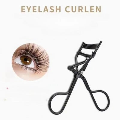 Stainless Steel Curling Eyelash Curler Women Eyelash Extension Tools Eyes Makeup Eyelashes Cosmetic Makeup Tools Black Silver