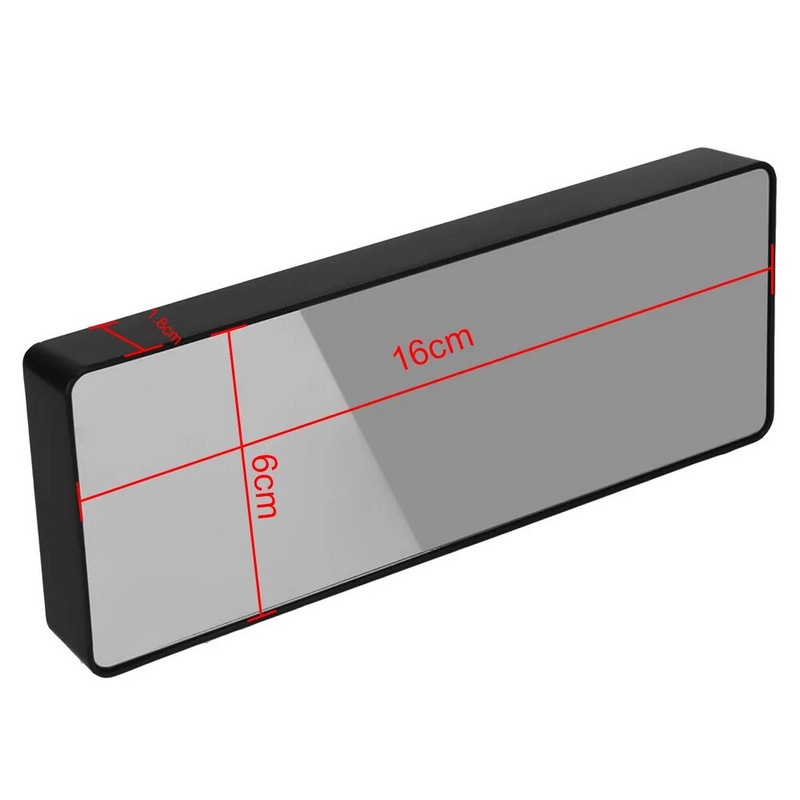 LED цифров електронен настолен часовник Snooze Акрилен/огледален будилник Гласово управление Време Температура Дисплей Декорации за дома