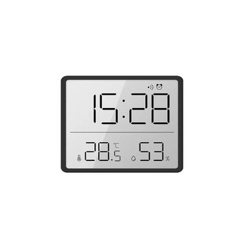 Ψυγείο Μαγνητικό Ξυπνητήρι Μεγάλη οθόνη Ημερομηνία Θερμοκρασία Υγρασία Ψηφιακά Επιτραπέζια Ρολόγια Τοίχου LCD πολλαπλών λειτουργιών