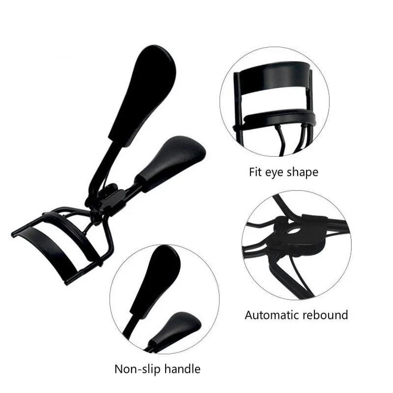 1 бр. Дръжка Извивачка за мигли Естествено огъване Красива красота на миглите Специални професионални инструменти за грим 7 цвята