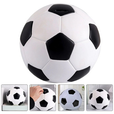 Labdarúgás Piggy Bank érme Gyerekek Futball Fiú Felnőttek Pénzmegtakarítás Gyermek Születésnapi Születésnapi szívesség Hucha Gyerekkori tégely Pénzbank tárolódoboz
