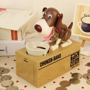 Automated Dog Steal Money Box Piggy Bank Τράπεζα νομισμάτων για χριστουγεννιάτικο δώρο Παιδιά δώρο γενεθλίων Τράπεζα χρημάτων
