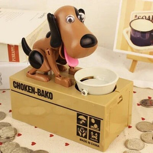 Automated Dog Steal Money Box Piggy Bank Τράπεζα νομισμάτων για χριστουγεννιάτικο δώρο Παιδιά δώρο γενεθλίων Τράπεζα χρημάτων