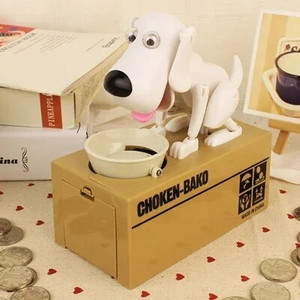 Automated Dog Steal Money Box Piggy Bank Τράπεζα νομισμάτων για χριστουγεννιάτικο δώρο Παιδιά δώρο γενεθλίων Τράπεζα χρημάτων