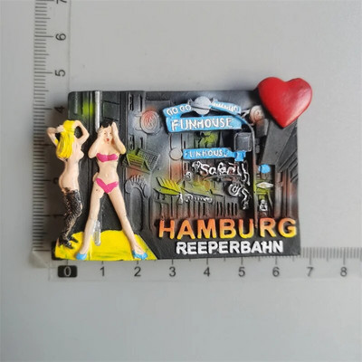 Németország mágnesek Berlin München Hamburg Stuttgart Frankfurt Kölner Bremen Schwarzwald Oktoberfest Hűtőmágnesek matrica