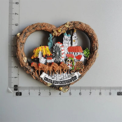 Németország mágnesek Berlin München Hamburg Stuttgart Frankfurt Kölner Bremen Schwarzwald Oktoberfest Hűtőmágnesek matrica