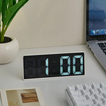 Μινιμαλισμός LED Ψηφιακό Ξυπνητήρι Ηλεκτρονικό Ψηφιακό Ξυπνητήρι Ψηφιακό ρολόι Επιτραπέζιο Ρολόι Διακόσμηση γραφείου δωματίου Εξαιρετική διακόσμηση σπιτιού