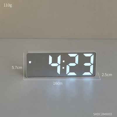 Μινιμαλισμός LED Ψηφιακό Ξυπνητήρι Ηλεκτρονικό Ψηφιακό Ξυπνητήρι Ψηφιακό ρολόι Επιτραπέζιο Ρολόι Διακόσμηση γραφείου δωματίου Εξαιρετική διακόσμηση σπιτιού