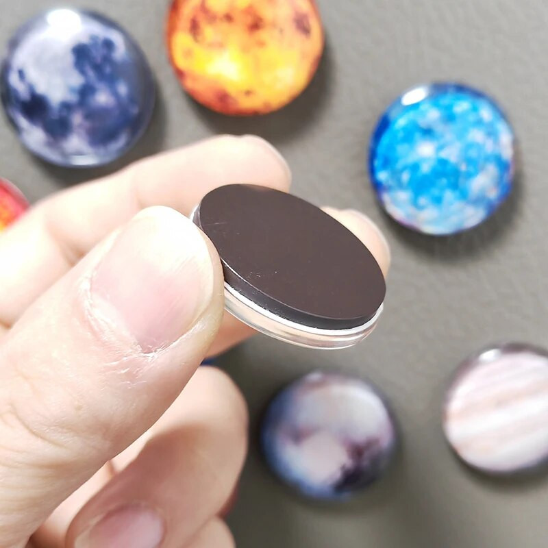 Диаметър 30 mm древен китайски божествен звяр дракон бял тигър Suzaku Xuanwu магнит за хладилник FengShui Lucky Home Decoration сувенир