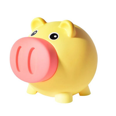 Small Piggy Bank Κινούμενα σχέδια Κουτιά αποθήκευσης χρημάτων Squeaky Kids Toys Διακόσμηση σπιτιού Κουμπί εξοικονόμησης χρημάτων Παιδιά Piggy Money Bank Δώρα για παιδιά