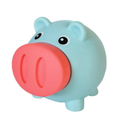 Small Piggy Bank Κινούμενα σχέδια Κουτιά αποθήκευσης χρημάτων Squeaky Kids Toys Διακόσμηση σπιτιού Κουμπί εξοικονόμησης χρημάτων Παιδιά Piggy Money Bank Δώρα για παιδιά