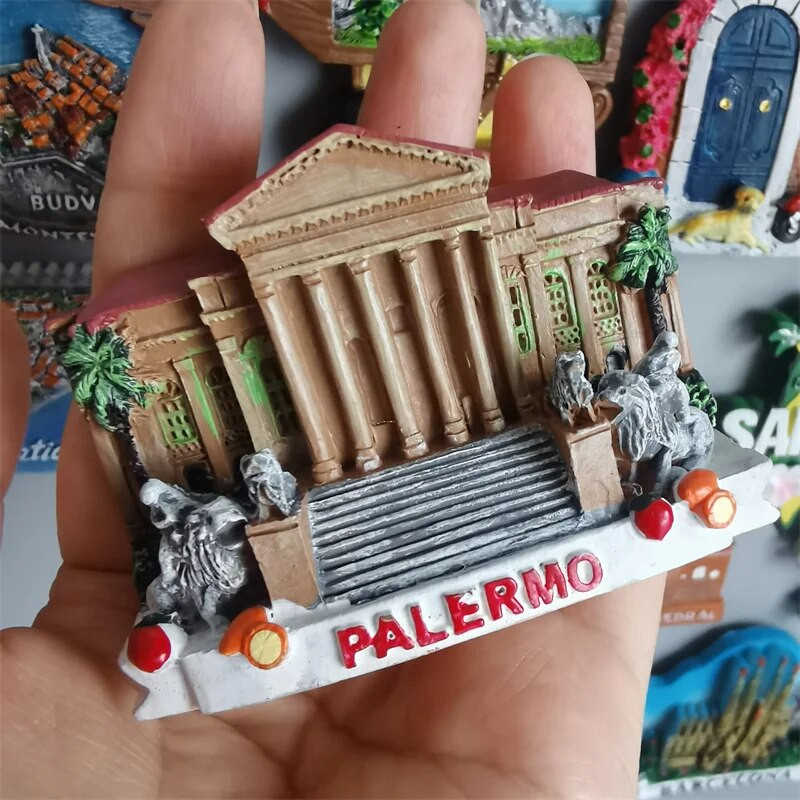 Световни туристически магнити за хладилник Уиндзор ГРАН КАНАРИА Барселона Гърция Исландия Финландия Полша Германия Швеция Магнитни стикери от смола