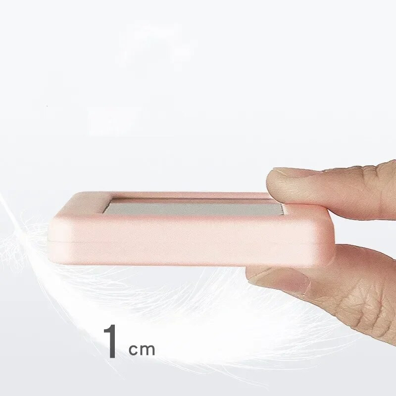 Мини цифров часовник Температура Влажност Преносим часовник Часовник Термометър Хигрометър 12/24 часа Часовник на батерии Домашна маса