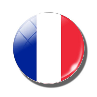 Δυτική Ευρώπη Flag Glass 30mm Ψυγείο Magnet Βέλγιο Ολλανδία Γαλλία Μονακό Ιρλανδία Ψυγείο Μαγνητικό αυτοκόλλητο Διακόσμηση