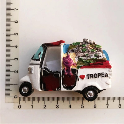 Ιταλία Μαγνήτες Ψυγείου Polignano Alberobello Ostuni TROPEA Vieste Puglia Peschici Τουριστικά σουβενίρ Μαγνητικά αυτοκόλλητα ψυγείου