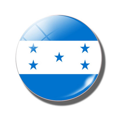Hűtőmágnes Honduras zászló Jamaica Mexikó Haiti Belize Amerika Kanada Kuba Bahama-szigetek 30 mm-es mágneses hűtőmatricák