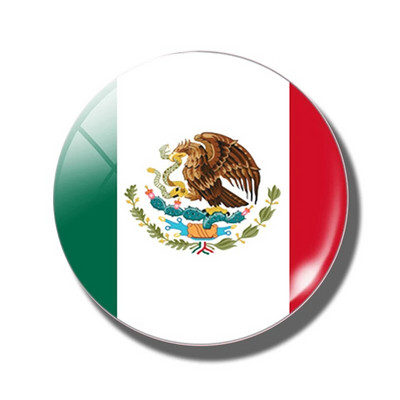 Hűtőmágnes Honduras zászló Jamaica Mexikó Haiti Belize Amerika Kanada Kuba Bahama-szigetek 30 mm-es mágneses hűtőmatricák