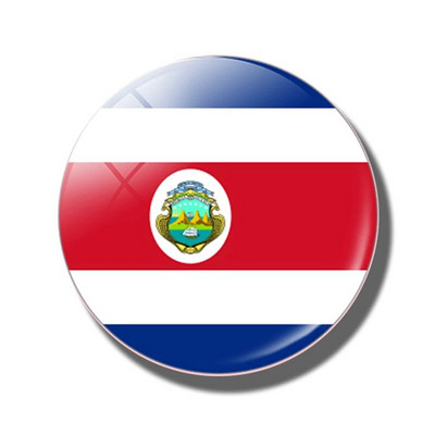 Hűtőmágnes Honduras zászló Jamaica Mexikó Haiti Belize Amerika Kanada Kuba Bahama-szigetek 30 mm-es mágneses hűtőmatricák