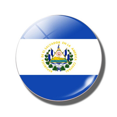 Hűtőmágnes Honduras zászló Jamaica Mexikó Haiti Belize Amerika Kanada Kuba Bahama-szigetek 30 mm-es mágneses hűtőmatricák