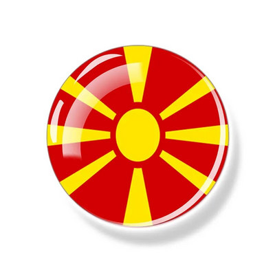 Ψυγείο Μαγνήτης Σημαία Λευκορωσία Εσθονία Λετονία Λιθουανία Ρωσία Ουκρανία Μολδαβία Εθνική σημαία Ανατολικής Ευρώπης 30Mm Γυαλί Magnetic S