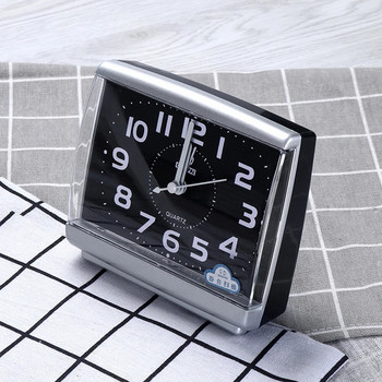2022 1 τμχ Λευκό/Μαύρο Μεγάλο κομοδίνο Αριθμός Quartz Διακόσμηση σπιτιού Αθόρυβο Χωρίς τικ Ρολόι νυχτερινό ξυπνητήρι Διακόσμηση δωματίου Επιτραπέζιο ρολόι σίγασης