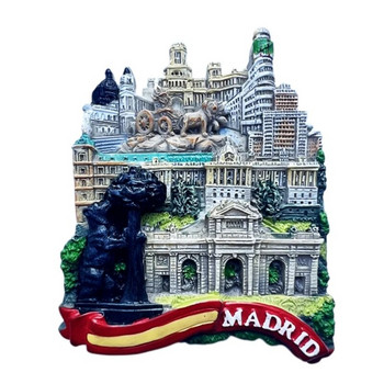 Ισπανία Μαδρίτη Sevilla Cadiz Nerja κλπ. Μαγνήτες Ψυγείου Τουριστικά αναμνηστικά είδη διακόσμησης Μαγνητικά δώρα ψυγείου