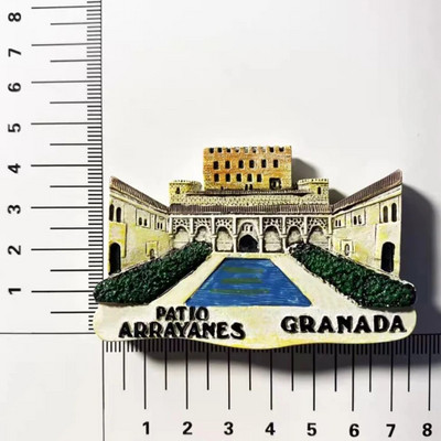 Ισπανία Μαδρίτη Sevilla Cadiz Nerja κλπ. Μαγνήτες Ψυγείου Τουριστικά αναμνηστικά είδη διακόσμησης Μαγνητικά δώρα ψυγείου