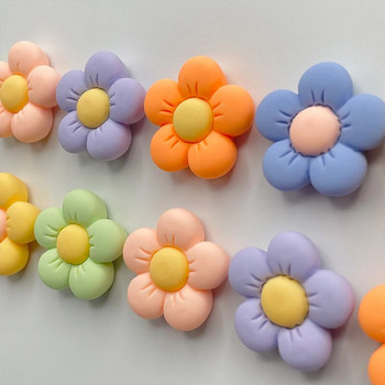 12 ΤΕΜ. Νέοι αυθεντικοί πολύχρωμοι μαγνήτες ψυγείου λουλουδιών για μαυροπίνακα Διακοσμήστε μαγνητικά χαριτωμένα λουλουδάτα μαγνήτες ψυγείου Διακόσμηση σπιτιού