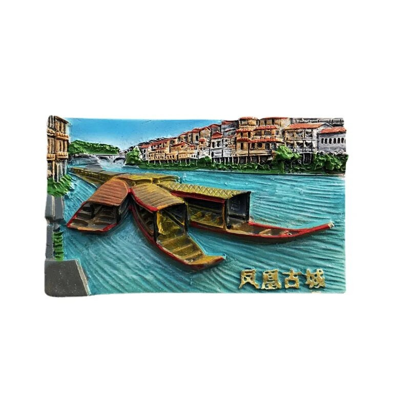 Китай Пътуващи стикери за хладилник Начало Декор Пекин Туристически сувенири Смола Магнити за хладилник Магнитни стикери Великата стена