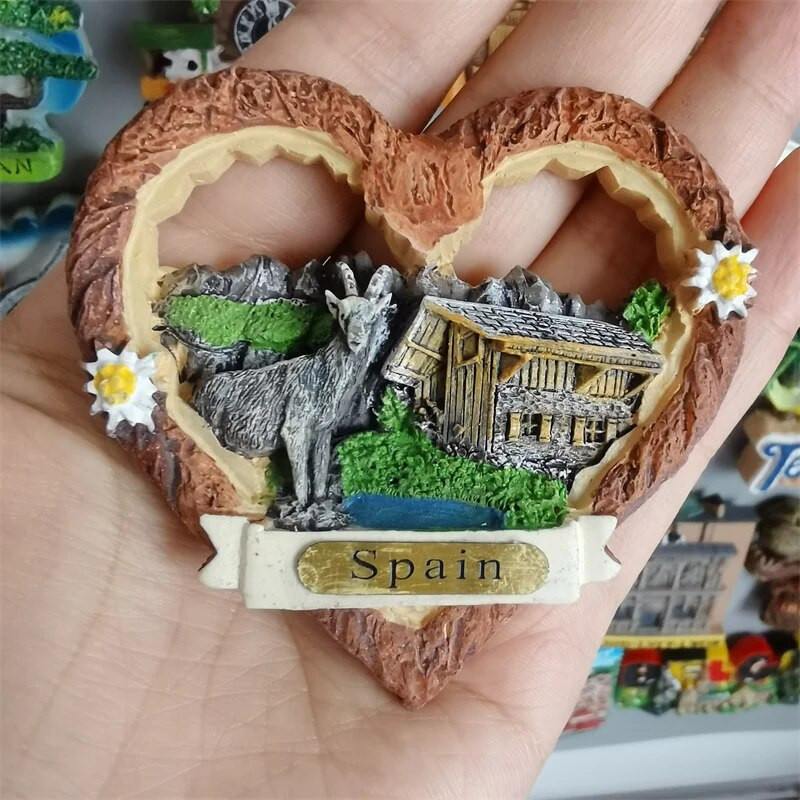 Португалия Филипини Германия Япония Дубай Магнити за хладилник Туристически сувенир Малта Брюж Прага Монако Испания Стикери за хладилник