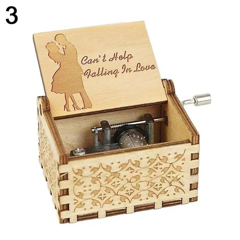 ключови думи: Can`t Help Falling in Love Wood Music Box Музикална кутия Howl`s Moving Castle