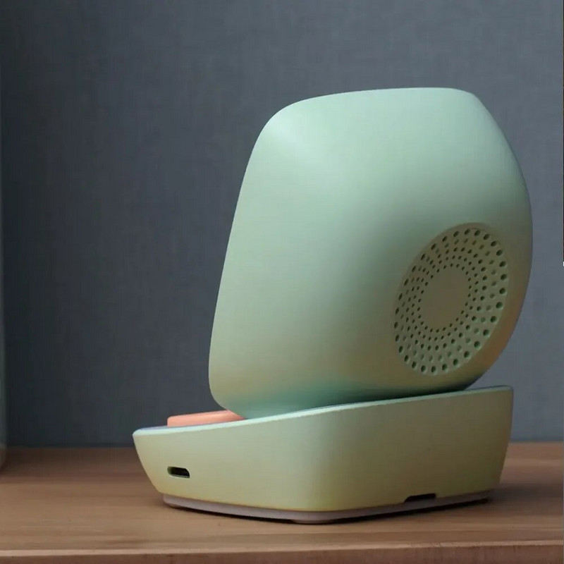 LED ретро малък компютър Детски будилник Цифрова маса с лампа Електронна спалня Нощна всекидневна Обикновена безшумна