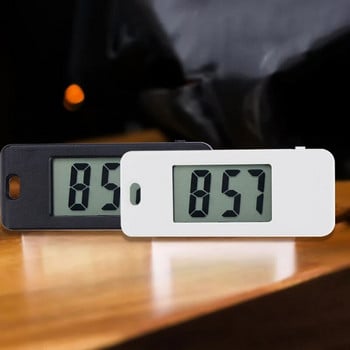 Ψηφιακά ρολόγια Mini Home Αθόρυβο ηλεκτρονικό ρολόι μπρελόκ Φορητό Φοιτητικό Εξεταστικό Επιτραπέζιο Ρολόι LED Προβολή ώρας ημέρας