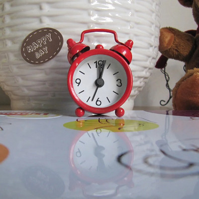 Creative Cute Mini Metal Μικρό Ξυπνητήρι Ηλεκτρονικό Μικρό Ξυπνητήρι