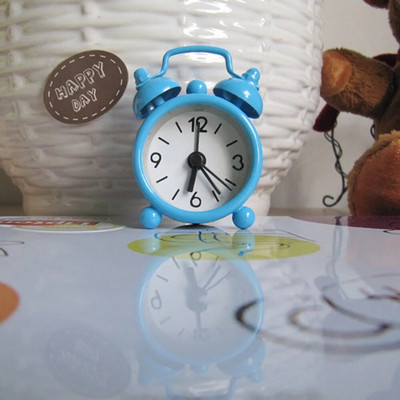 Creative Cute Mini Metal Μικρό Ξυπνητήρι Ηλεκτρονικό Μικρό Ξυπνητήρι