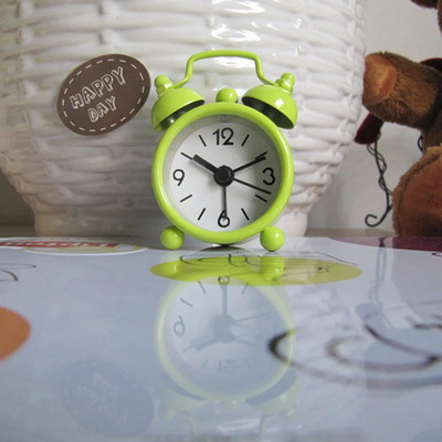 Creative Cute Mini Metal Μικρό Ξυπνητήρι Ηλεκτρονικό Μικρό Ξυπνητήρι